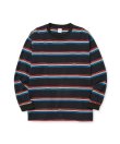 CALEE(キャリー) ロングスリーブTシャツ HARLEY BORDER L/S CS CL
