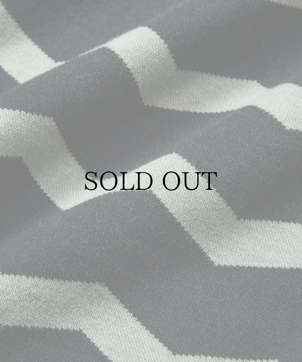 画像3: CALEE(キャリー) / ZIGZAG DOUBLE JACQUARD BORDER L/S CS (3)