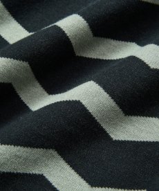 画像3: CALEE(キャリー) / ZIGZAG DOUBLE JACQUARD BORDER L/S CS (3)