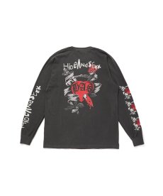 画像2: HIDEANDSEEK(ハイドアンドシーク) / Heart And Dagger L/S Tee(Back) (2)