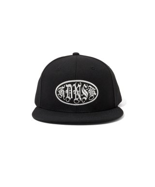 HIDEANDSEEK ブラックメッシュキャップ HIDE AND SEEK - 30 Mesh CAP (BLACK) / ロゴ刺繍 メッシュ