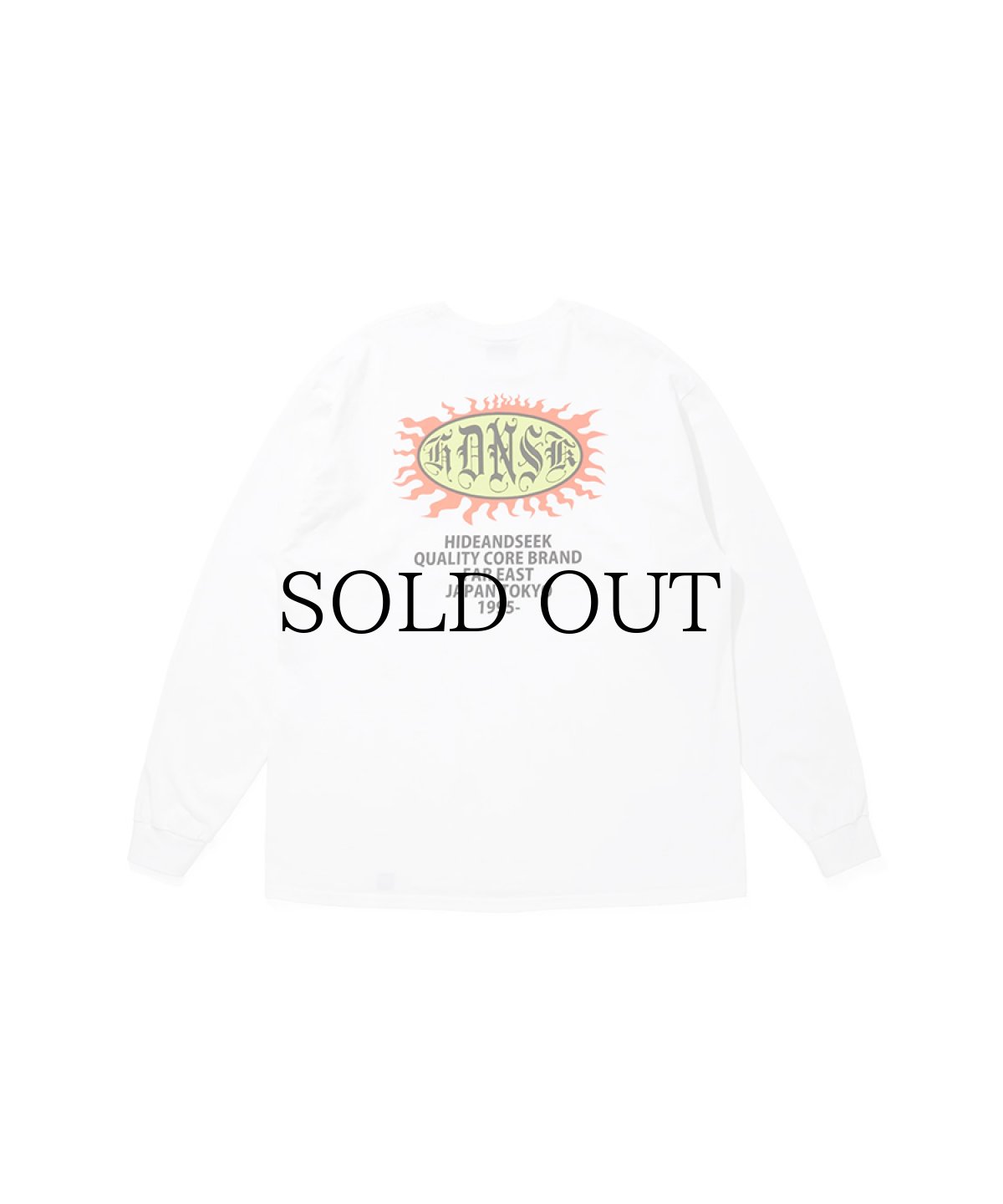 画像1: HIDEANDSEEK(ハイドアンドシーク) / HDNSK L/S Tee (1)