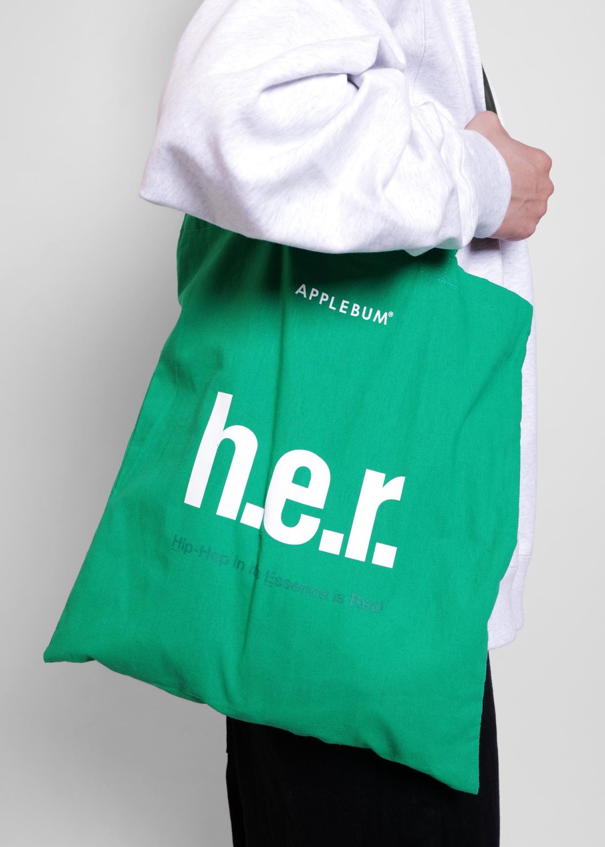 画像5: APPLEBUM(アップルバム) / “h.e.r.” Totebag (5)