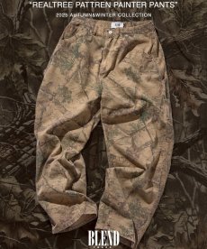 画像1: BLEND(ブレンド) / REALTREE PATTREN PAINTER PANTS (1)