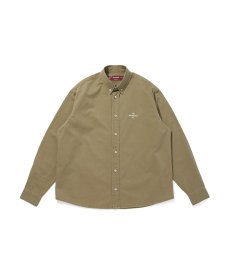 画像2: HIDEANDSEEK(ハイドアンドシーク) / B.D. L/S Shirt(Washed) (2)