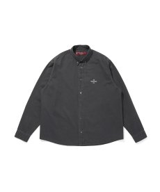 画像1: HIDEANDSEEK(ハイドアンドシーク) / B.D. L/S Shirt(Washed) (1)
