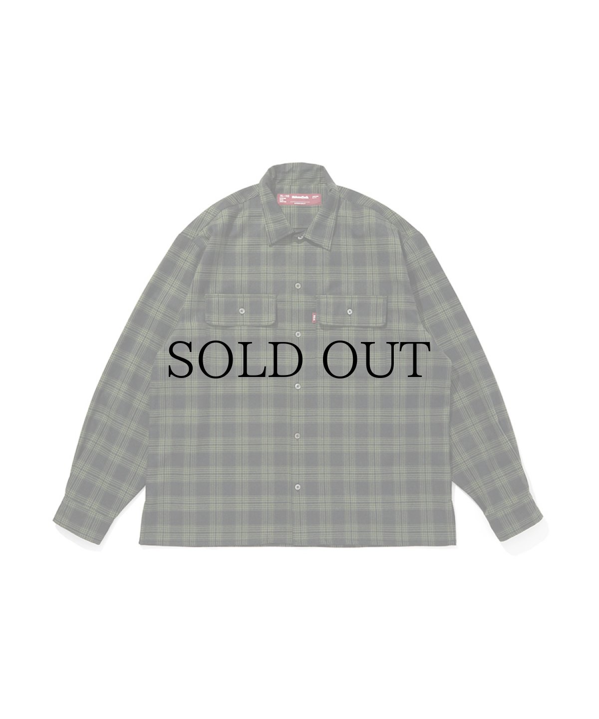 画像2: HIDEANDSEEK(ハイドアンドシーク) / Check L/S Shirt (25aw-2) (2)