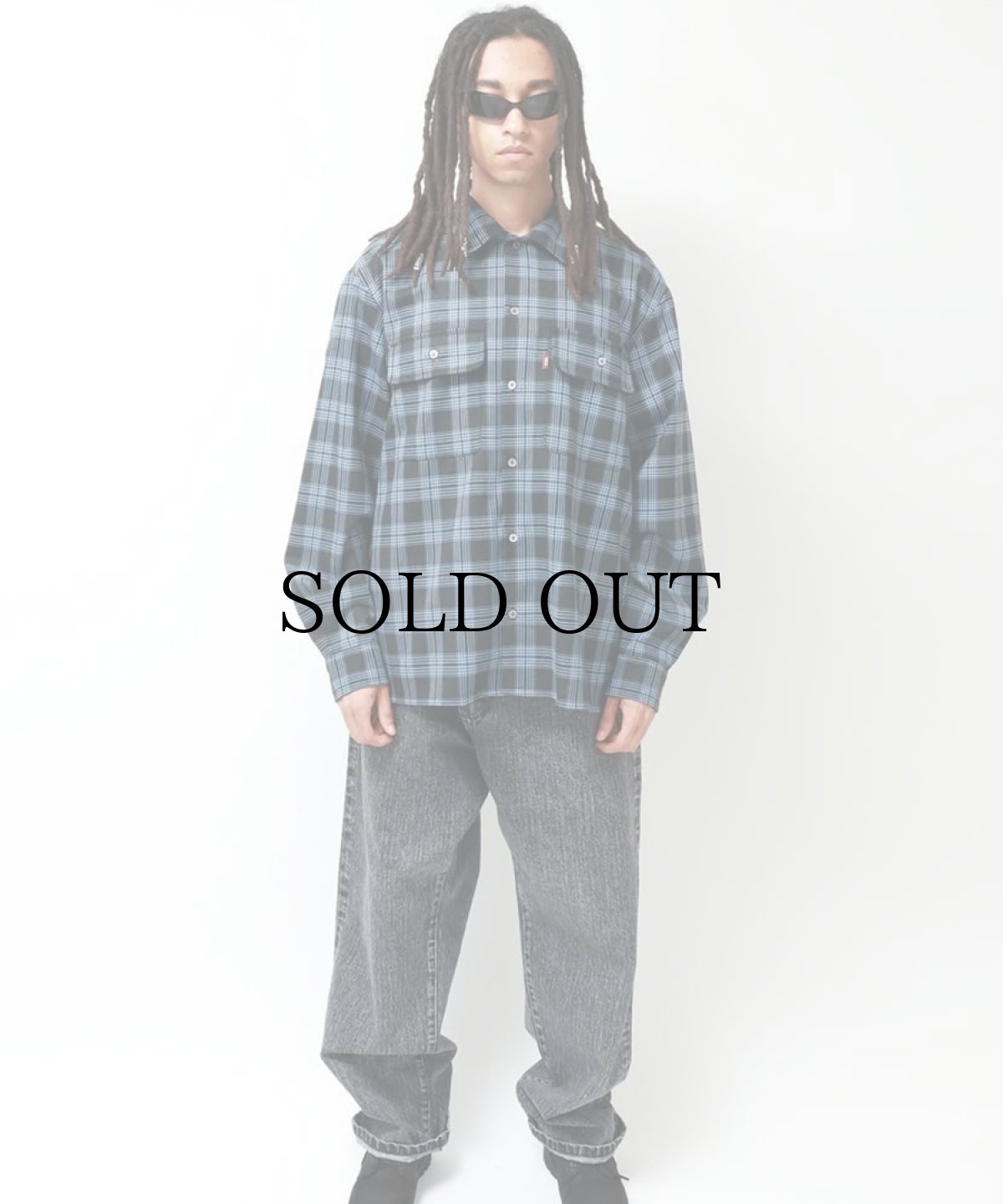 画像5: HIDEANDSEEK(ハイドアンドシーク) / Check L/S Shirt (25aw-2) (5)