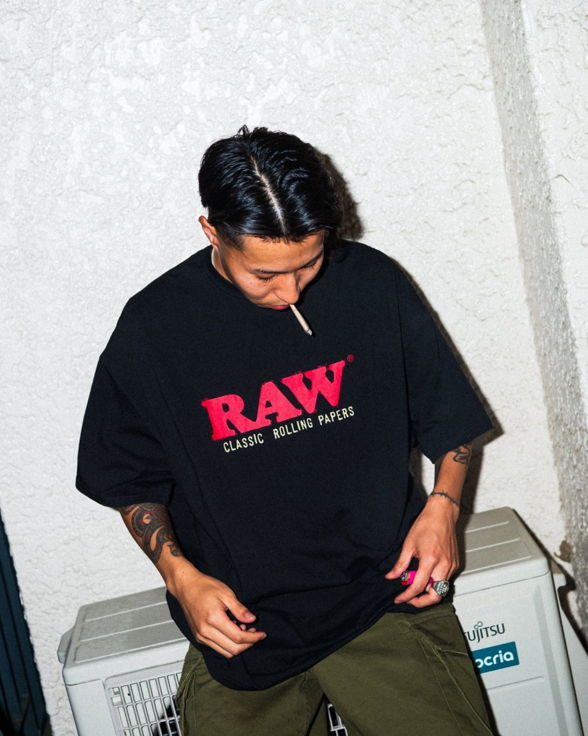 画像18: HAIGHT / RAW×Interbreed×HAIGHT CLASSIC LOGO Tee (18)