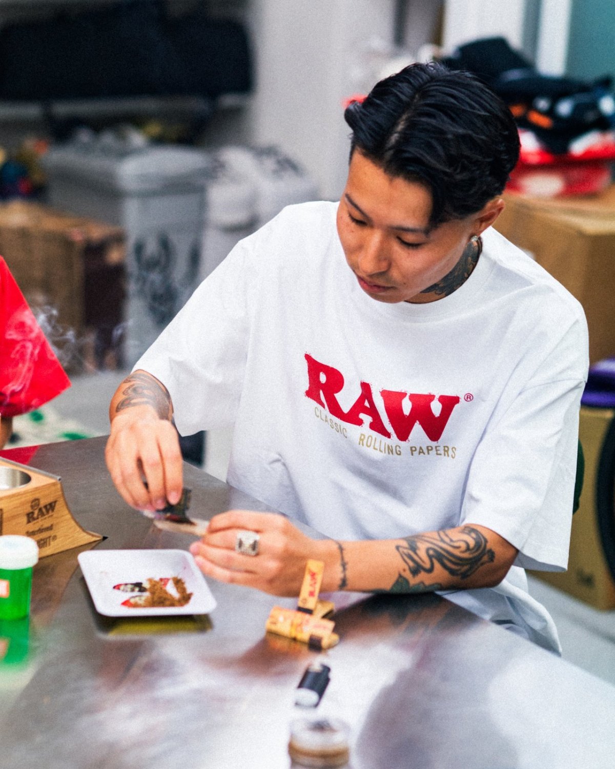 画像17: HAIGHT / RAW×Interbreed×HAIGHT CLASSIC LOGO Tee (17)