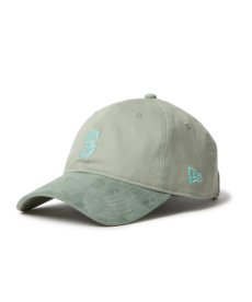 画像1: NEW ERA / 9TWENTY Nuance Color シアトル・マリナーズ ブルーティント スウェードバイザー (1)