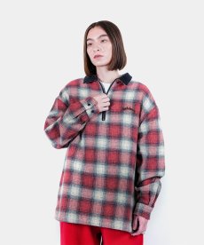 画像3: APPLEBUM(アップルバム) / Half Zip Nel Shirt (3)