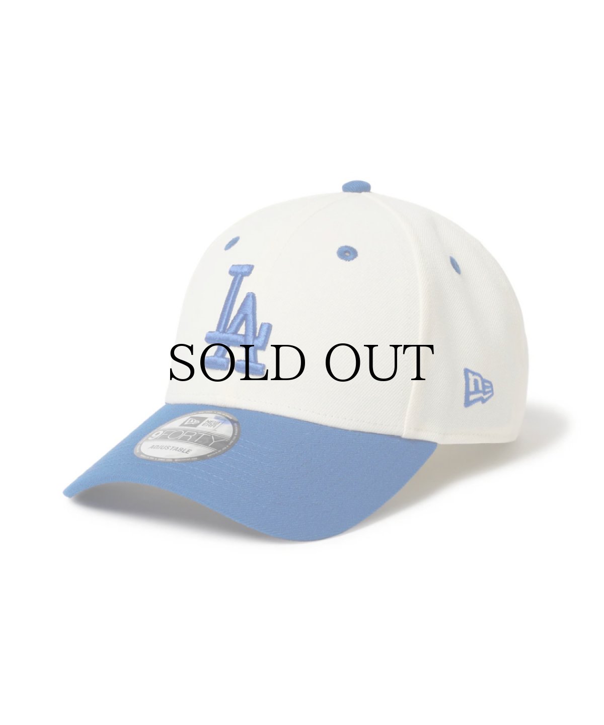 画像1: NEW ERA / 9FORTY 2-Tone Woven Label ロサンゼルス・ドジャース (1)