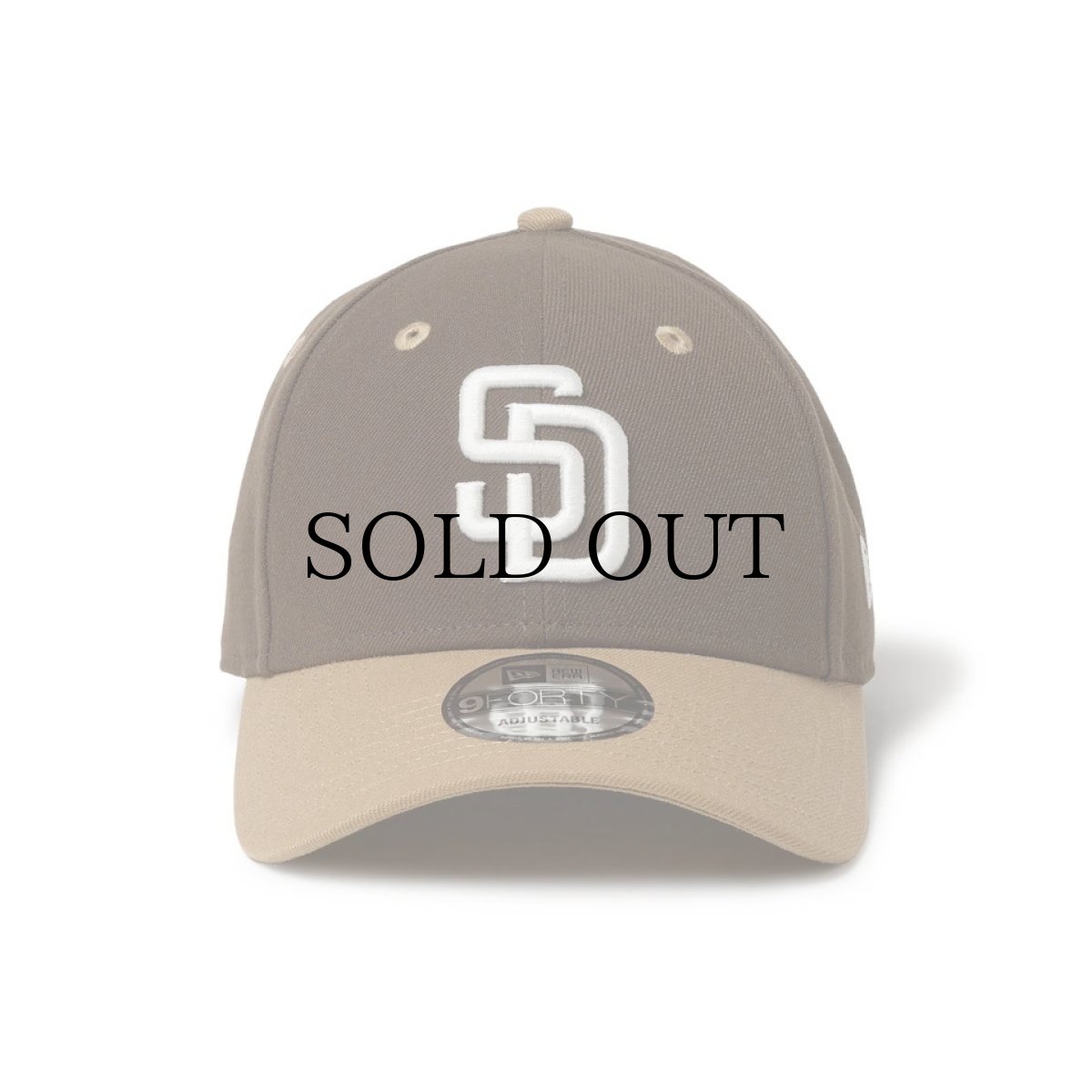 画像2: NEW ERA / 9FORTY 2-Tone Woven Label サンディエゴ・パドレス (2)