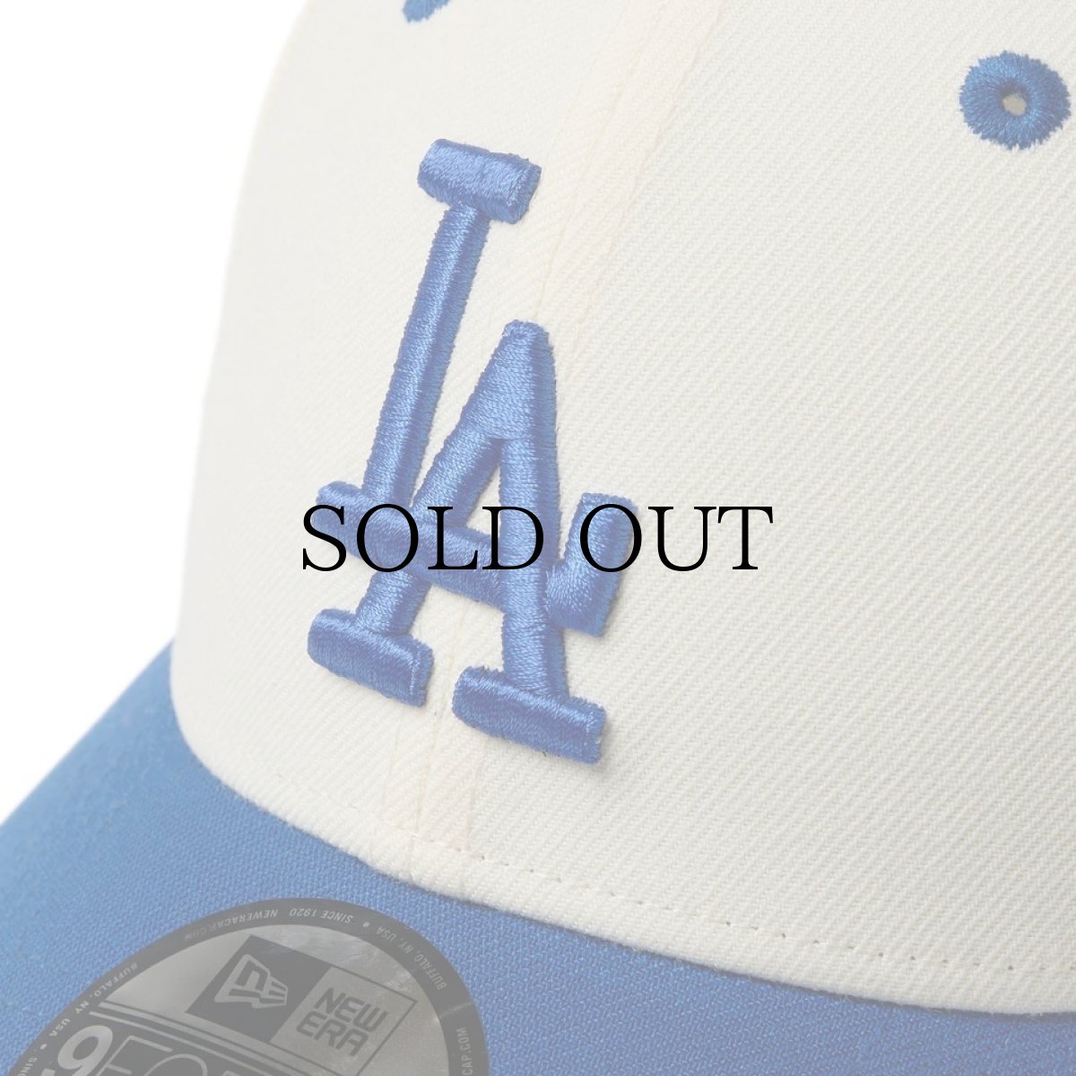 画像5: NEW ERA / 9FORTY 2-Tone Woven Label ロサンゼルス・ドジャース (5)