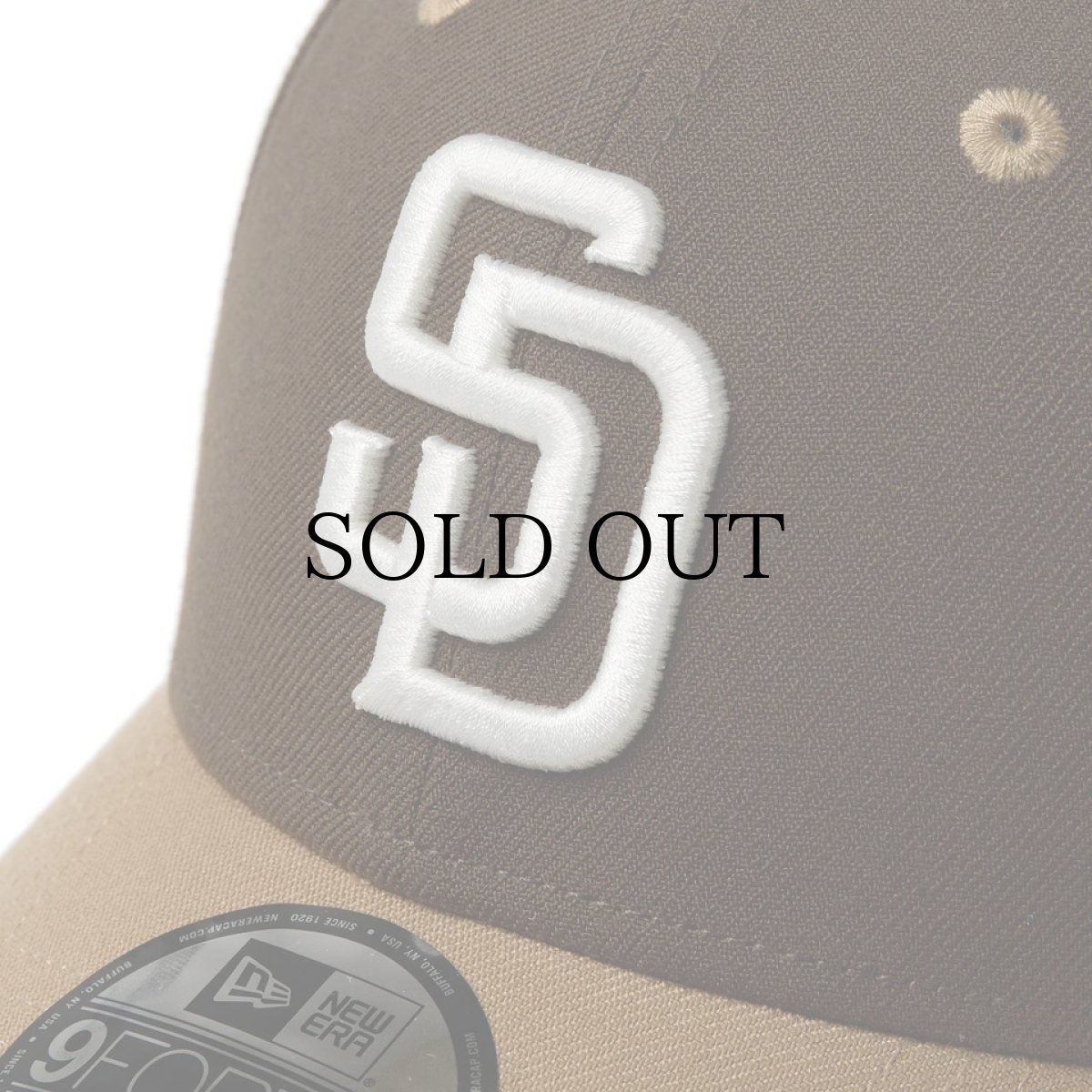 画像5: NEW ERA / 9FORTY 2-Tone Woven Label サンディエゴ・パドレス (5)