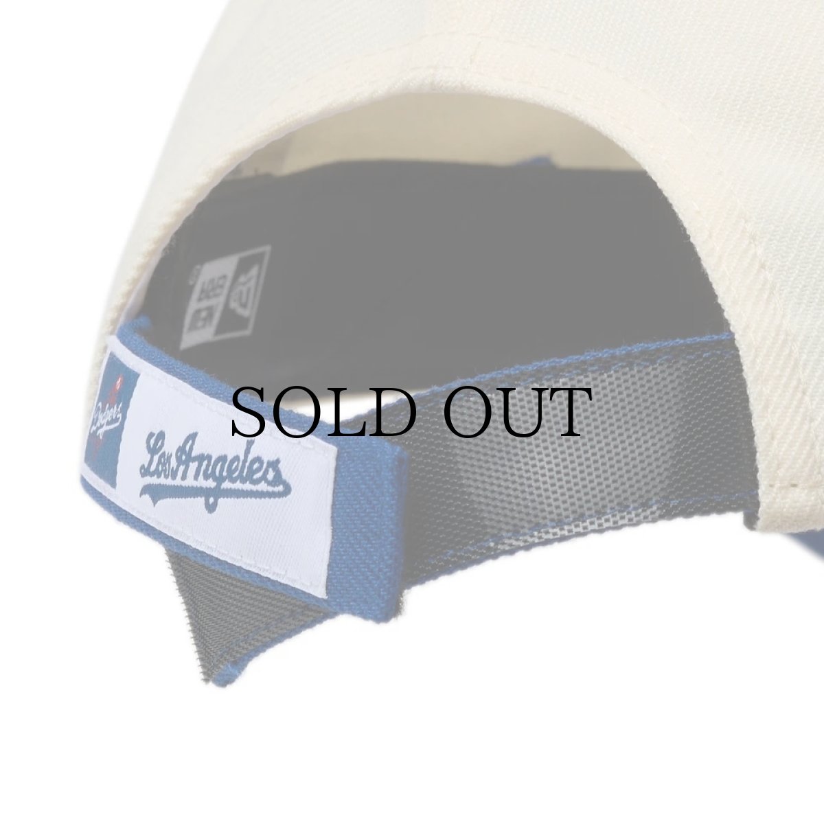 画像7: NEW ERA / 9FORTY 2-Tone Woven Label ロサンゼルス・ドジャース (7)