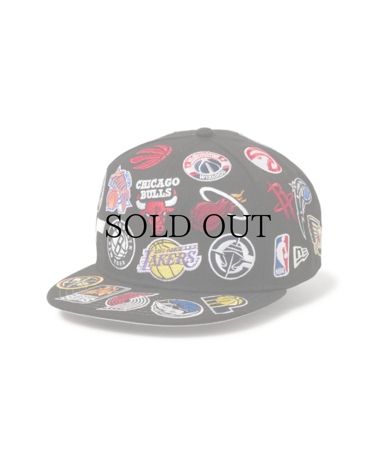 画像1: NEW ERA / 9FIFTY Team Logo Allover NBA (1)