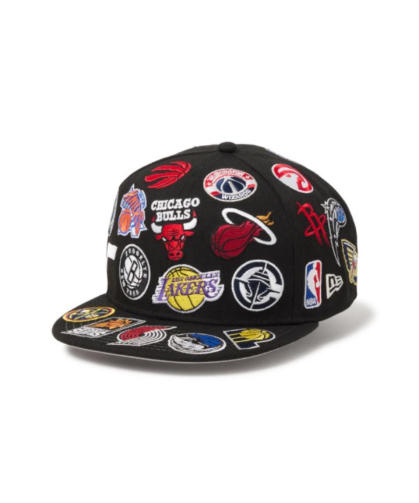 NEW ERA(ニューエラ) キャップ 9FIFTY Team Logo Allover NBA
