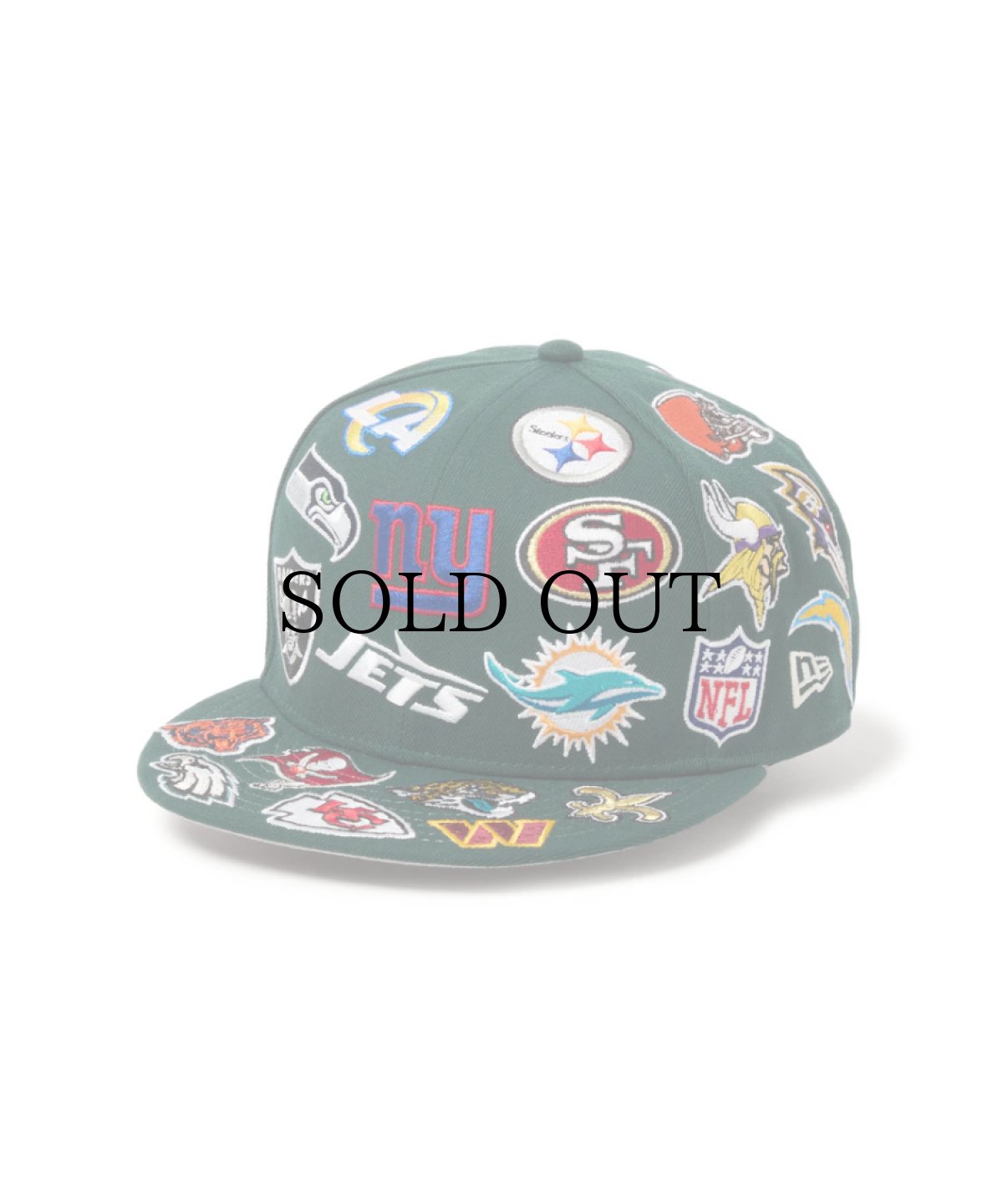 画像1: NEW ERA / 9FIFTY Team Logo Allover NFL (1)