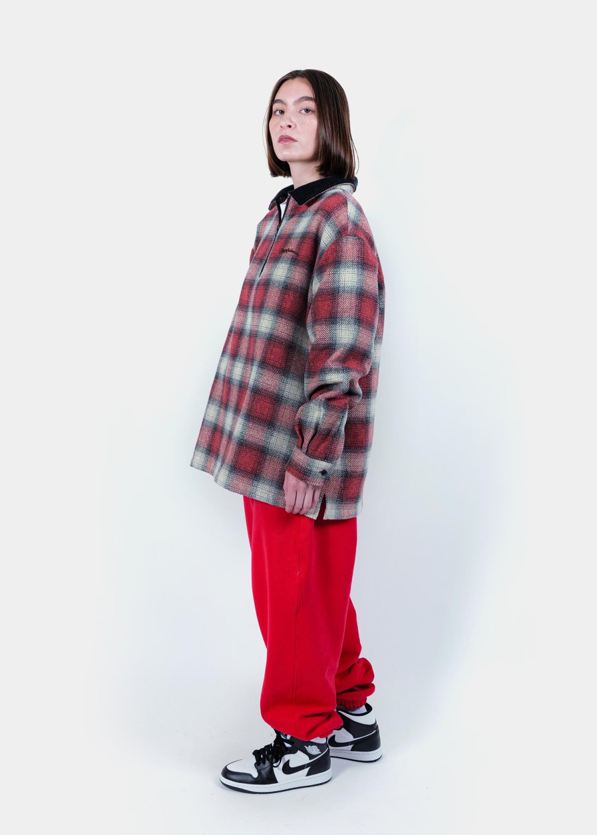 画像10: APPLEBUM(アップルバム) / Half Zip Nel Shirt (10)