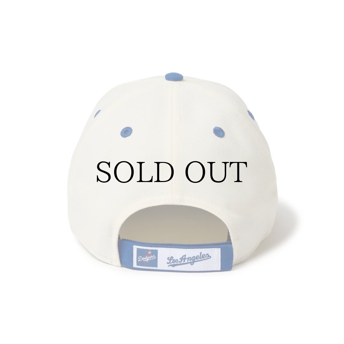 画像3: NEW ERA / 9FORTY 2-Tone Woven Label ロサンゼルス・ドジャース (3)