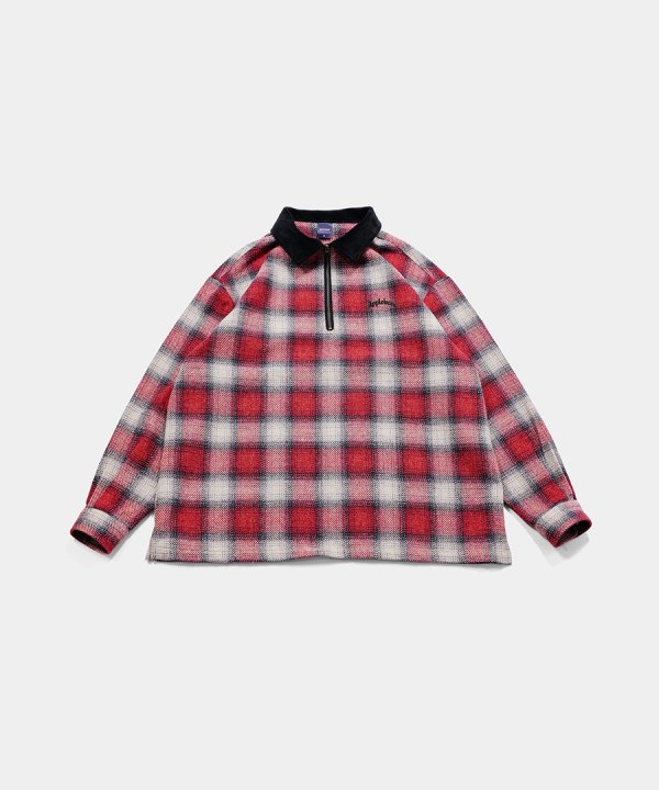 APPLEBUM(アップルバム) シャツ Half Zip Nel Shirt 2520202