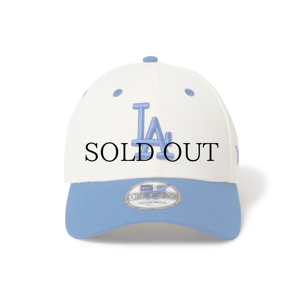 画像2: NEW ERA / 9FORTY 2-Tone Woven Label ロサンゼルス・ドジャース (2)