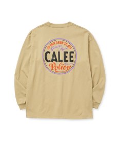 画像6: CALEE(キャリー) / VINTAGE TYPE CIRCLE LOGO L/S TEE (6)