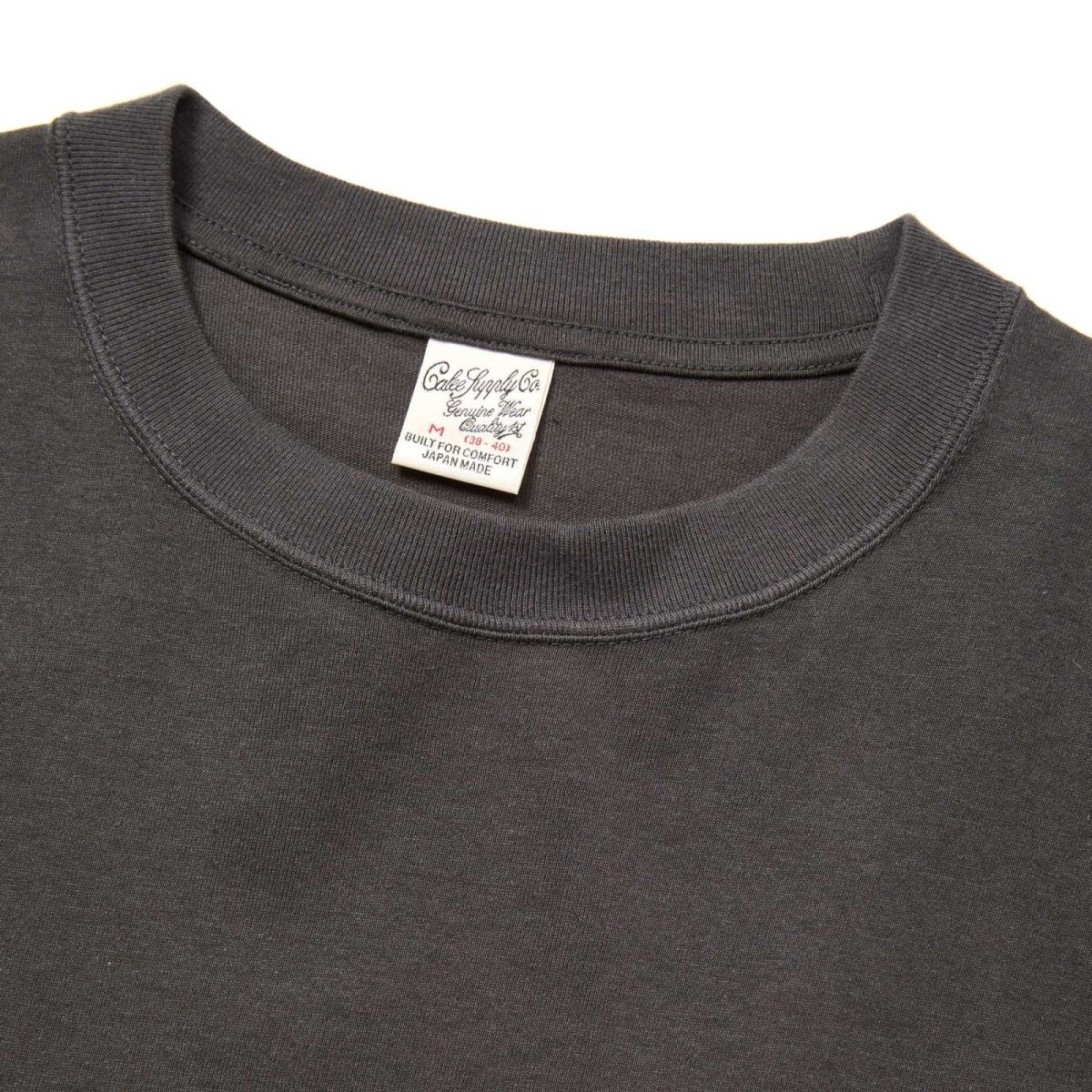 画像9: CALEE(キャリー) / VINTAGE TYPE CIRCLE LOGO L/S TEE (9)