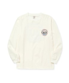 画像1: CALEE(キャリー) / VINTAGE TYPE CIRCLE LOGO L/S TEE (1)
