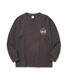 画像3: CALEE(キャリー) / VINTAGE TYPE CIRCLE LOGO L/S TEE (3)