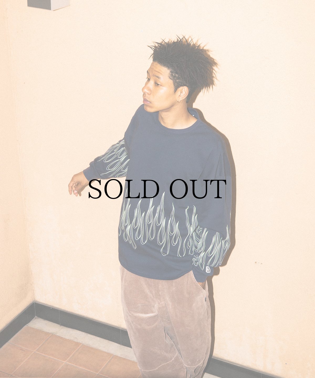 画像9: HAIGHT / FLAMES LS Tee (9)