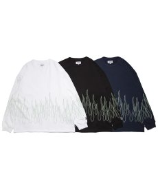 画像1: HAIGHT / FLAMES LS Tee (1)