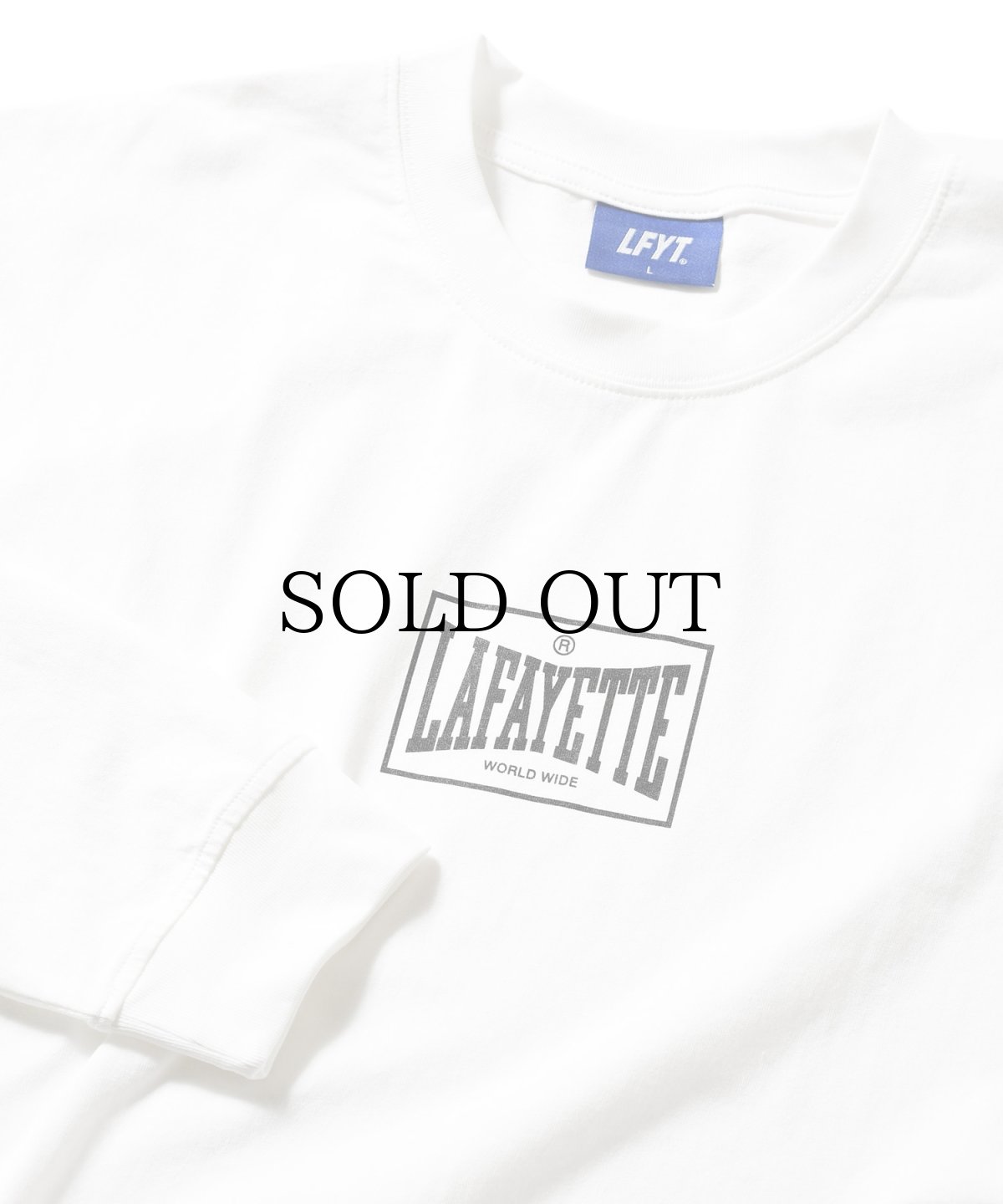 画像4: 【30%OFF】LFYT(ラファイエット) / BOX LOGO L/S TEE (4)