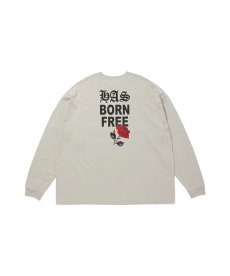 画像3: HIDEANDSEEK(ハイドアンドシーク) / Rose HAS L/S Tee (Loose Fit) (3)