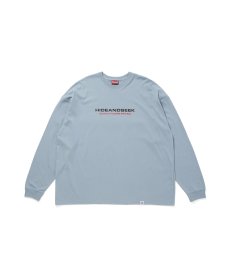 画像5: HIDEANDSEEK(ハイドアンドシーク) / Sports Logo L/S Tee (Loose Fit) (5)
