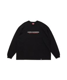画像1: HIDEANDSEEK(ハイドアンドシーク) / Sports Logo L/S Tee (Loose Fit) (1)