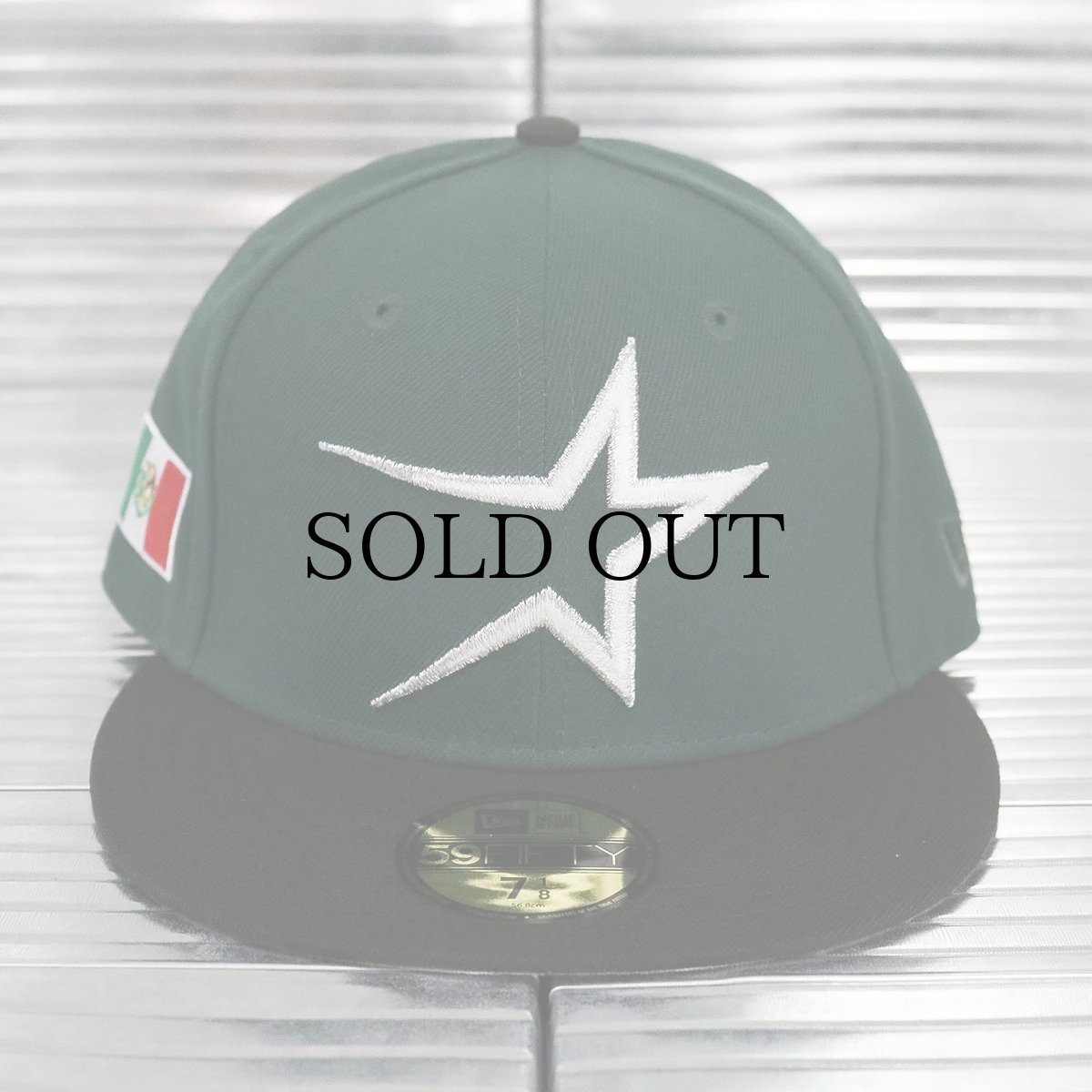 画像2: NEW ERA / Houston Astros Mexico Flag Patch 59Fifty (2)