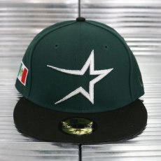 画像2: NEW ERA / Houston Astros Mexico Flag Patch 59Fifty (2)