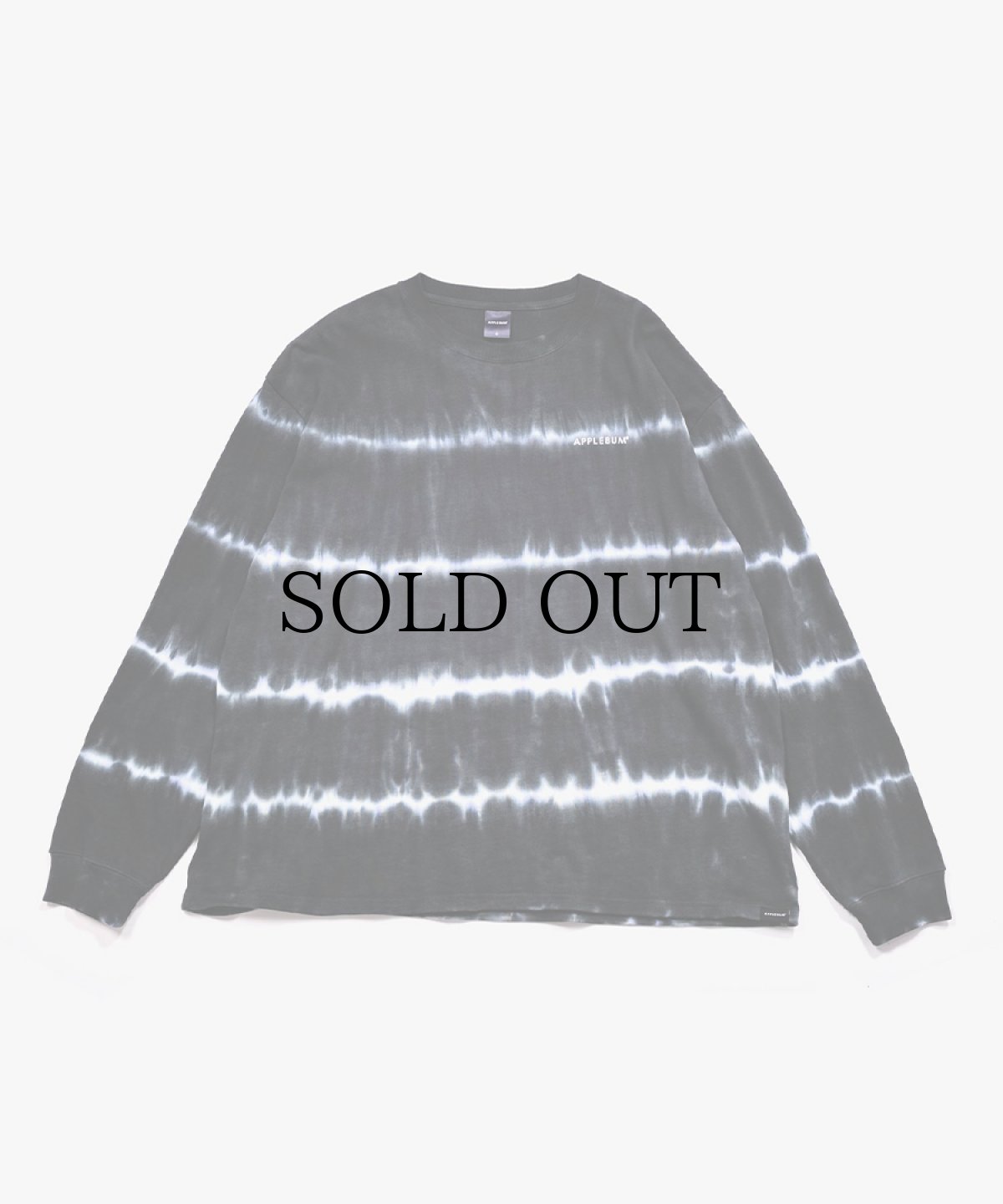 画像1: APPLEBUM(アップルバム) / Border Tie Dye L/S T-shirt (1)
