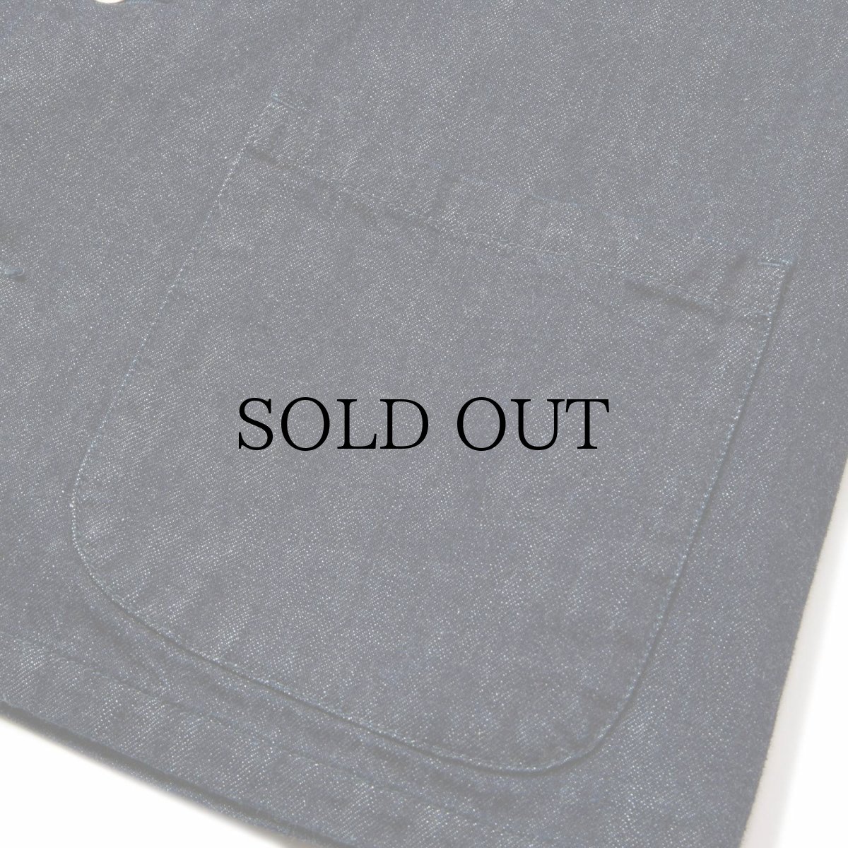 画像5: CALEE(キャリー) / VINTAGE REPRODUCT DENIM COVERALL ＜INDIGO＞ (5)