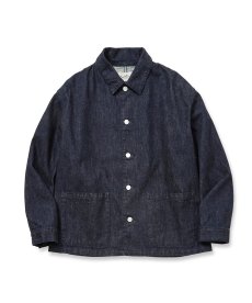 画像1: CALEE(キャリー) / VINTAGE REPRODUCT DENIM COVERALL ＜INDIGO＞ (1)