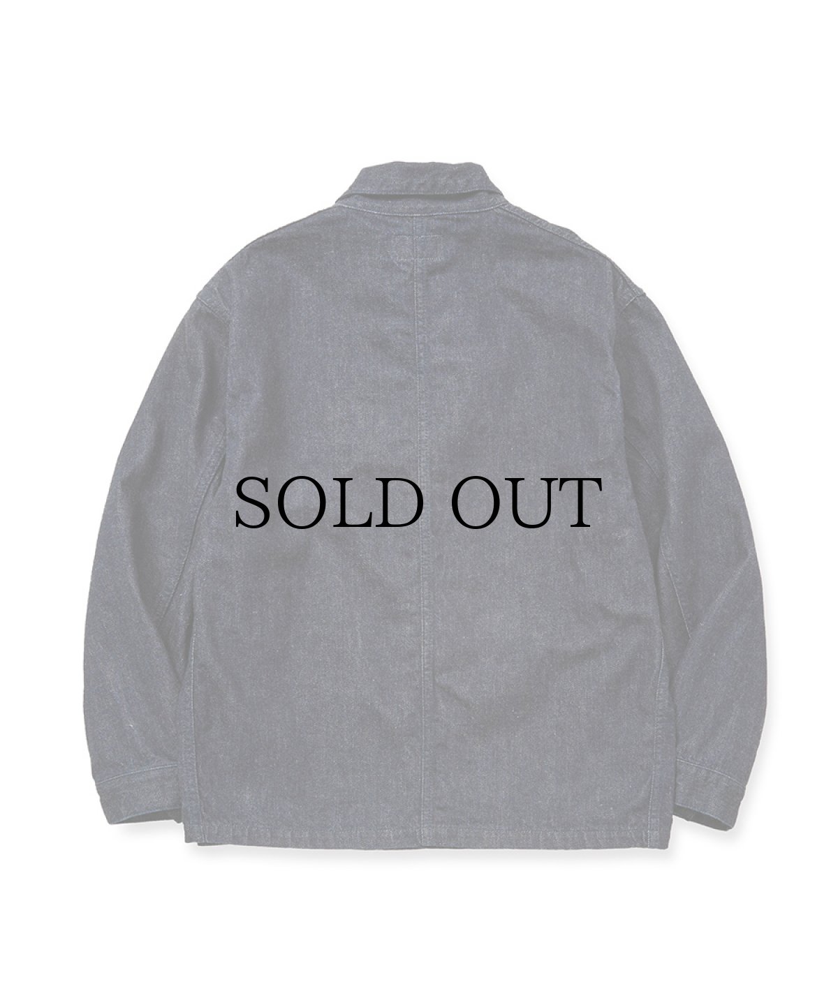 画像2: CALEE(キャリー) / VINTAGE REPRODUCT DENIM COVERALL ＜INDIGO＞ (2)