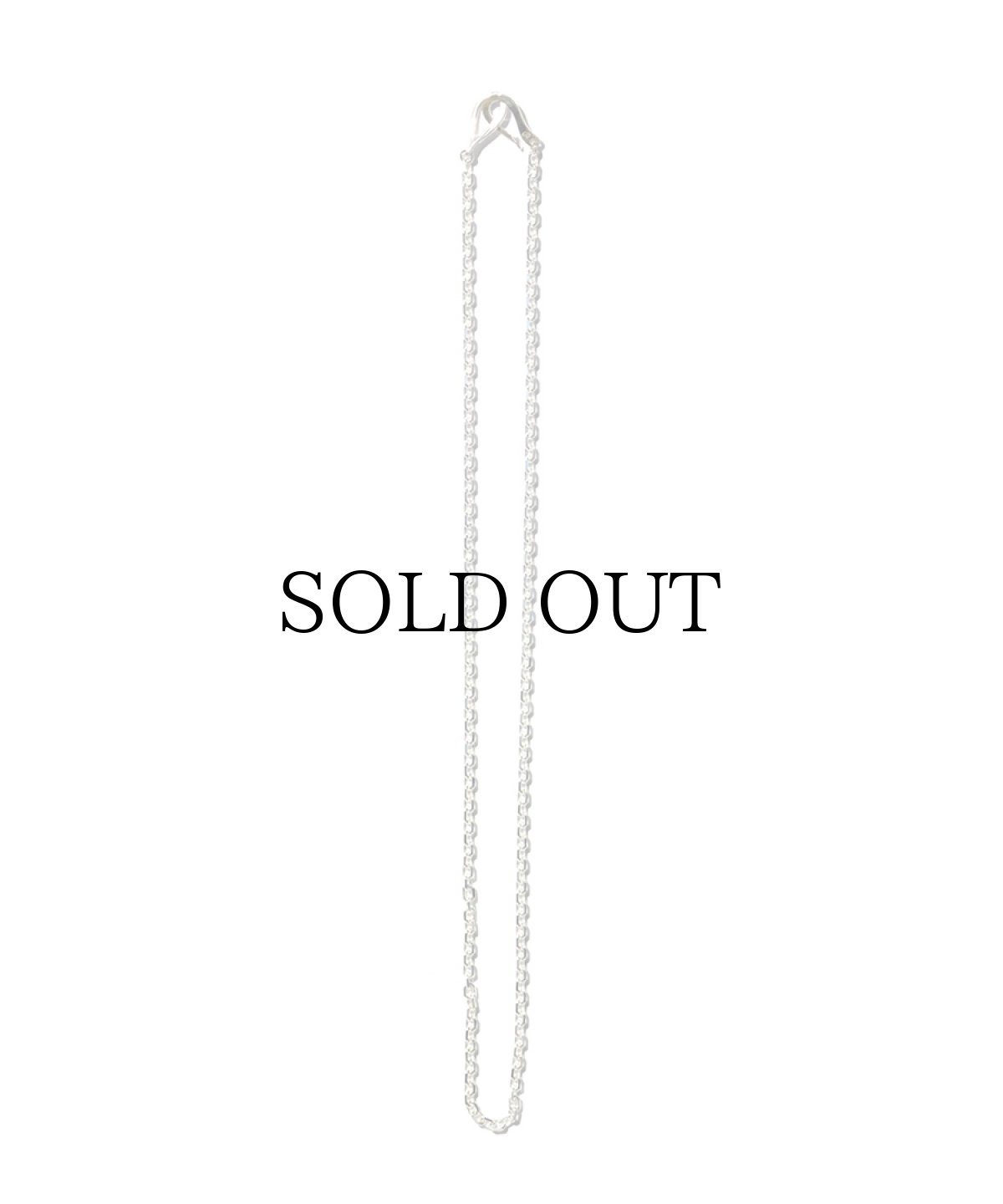 画像1: LARRY SMITH(ラリースミス) / INFINITY HOOK CABLE CHAIN L (50cm) (1)