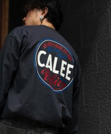 画像1: CALEE(キャリー) / VINTAGE TYPE CIRCLE LOGO L/S TEE (1)