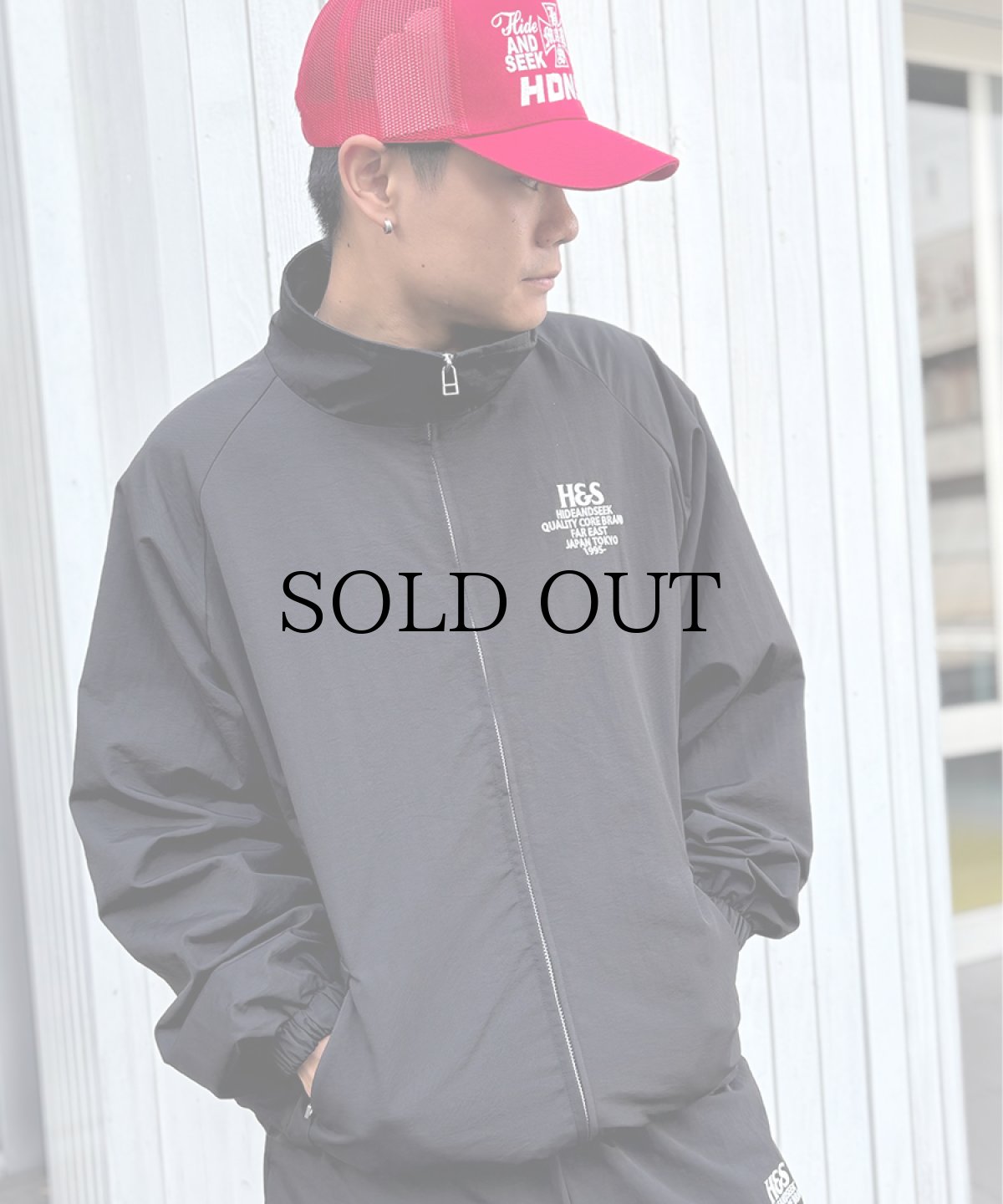 画像2: HIDEANDSEEK(ハイドアンドシーク) / Track Jacket(25aw) (2)