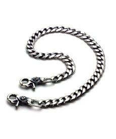 画像1: ArgentGleam / Classic DoubleClip Narrow Walletchain (1)