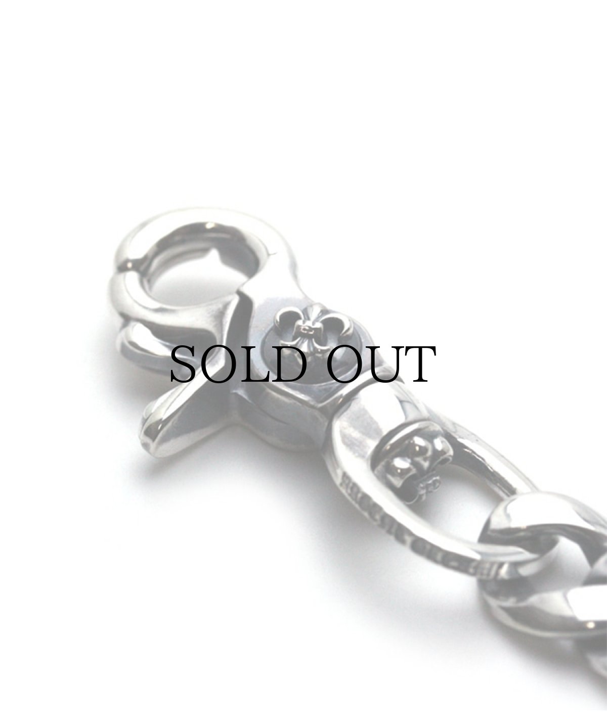 画像4: ArgentGleam / Classic DoubleClip Narrow Walletchain (4)