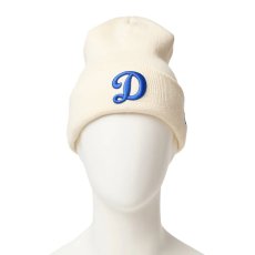 画像2: NEW ERA / ベーシック カフニット MLB Team Logo ロサンゼルス・ドジャース Dロゴ (2)
